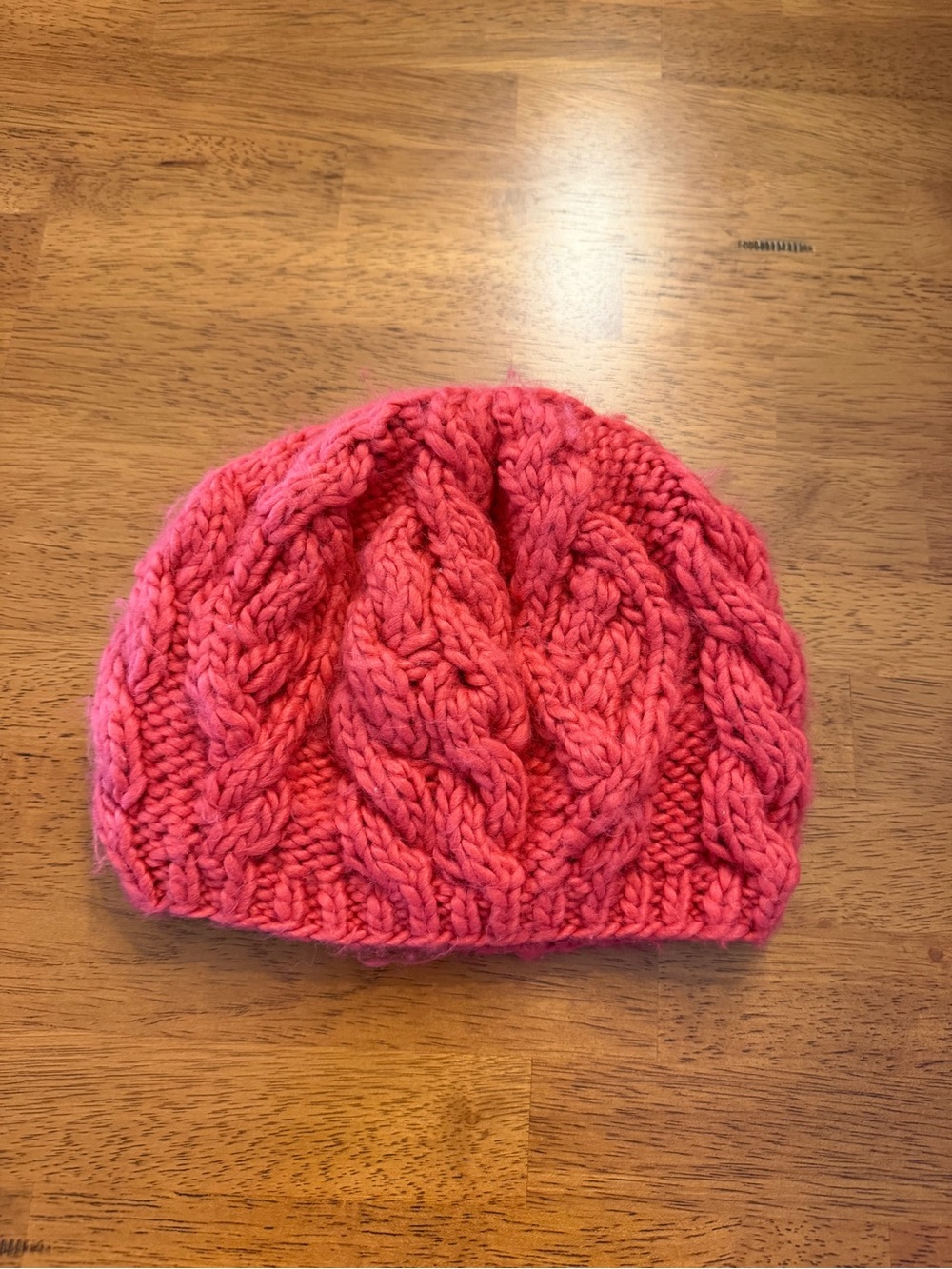 Aldo Knitted Slouchy Hat Beanie Orange/ Coral Women’s Winter knitted One Size